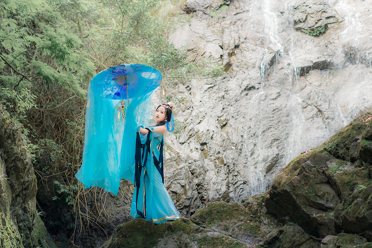 【cos正片】沧海间·霜影