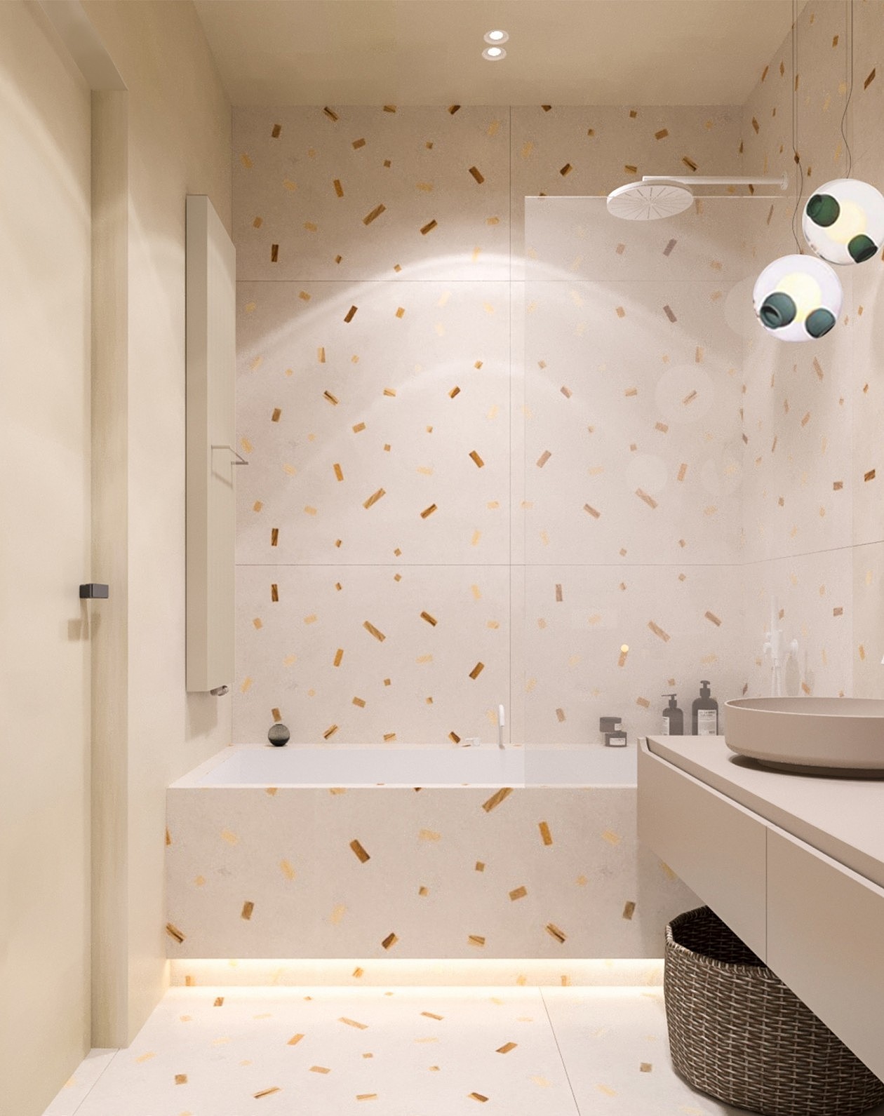 简洁白+绿色 满富自然活力,又优雅矜持。