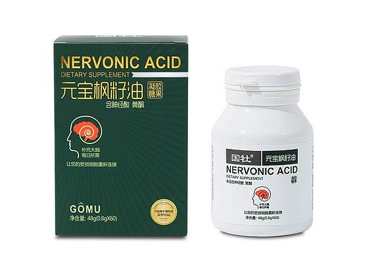 国牡元宝枫籽油凝胶糖果包装