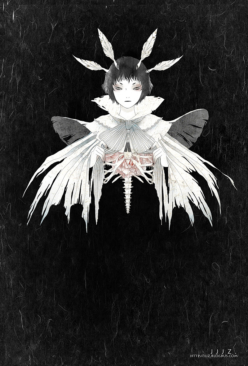 水族概念原创插画集《水色》-海蛞蝓2