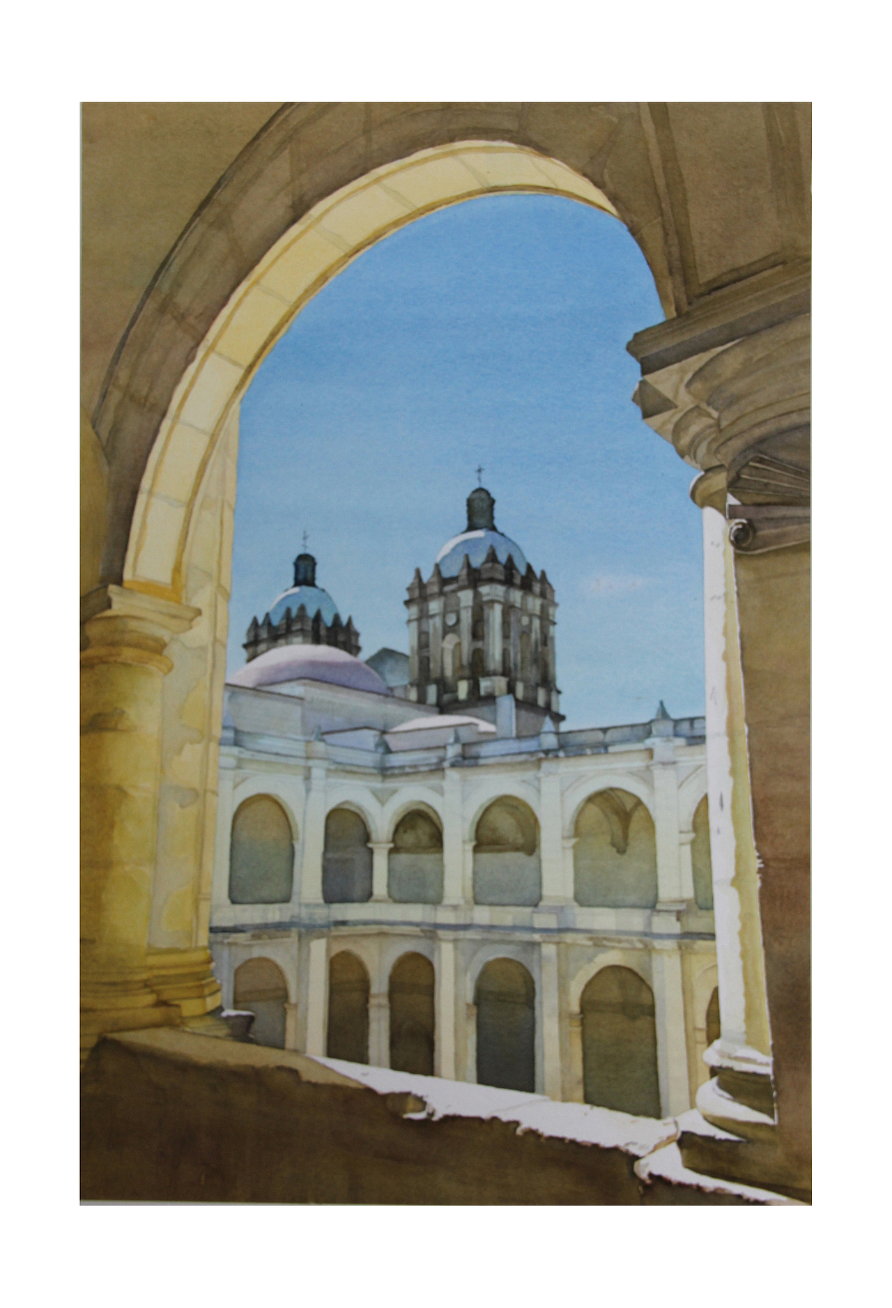 水彩渲染建筑绘画（图ZNTc3NjQ5MzI=） - 绘画 - 站酷设计师晕游仙人原创素材 - 站酷ZCOOL