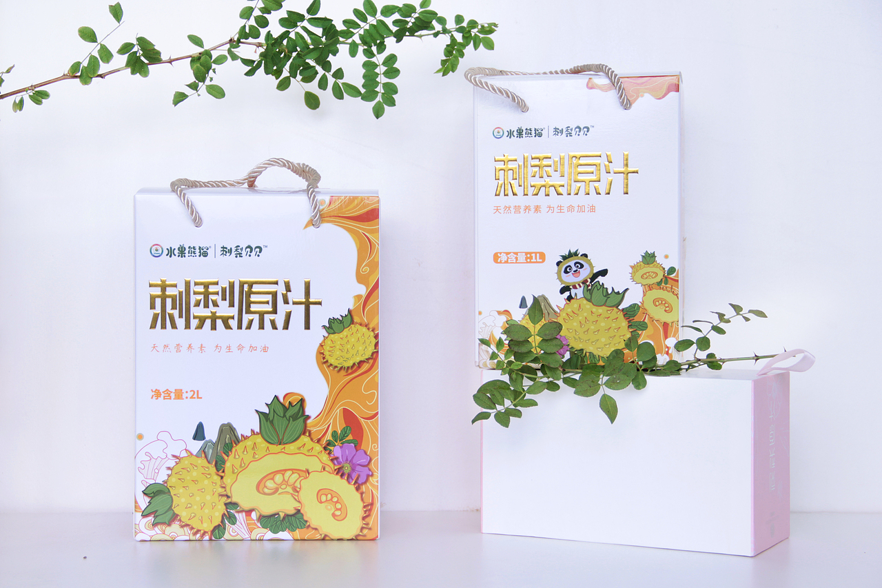 水果熊猫刺梨贝贝系列刺梨原汁