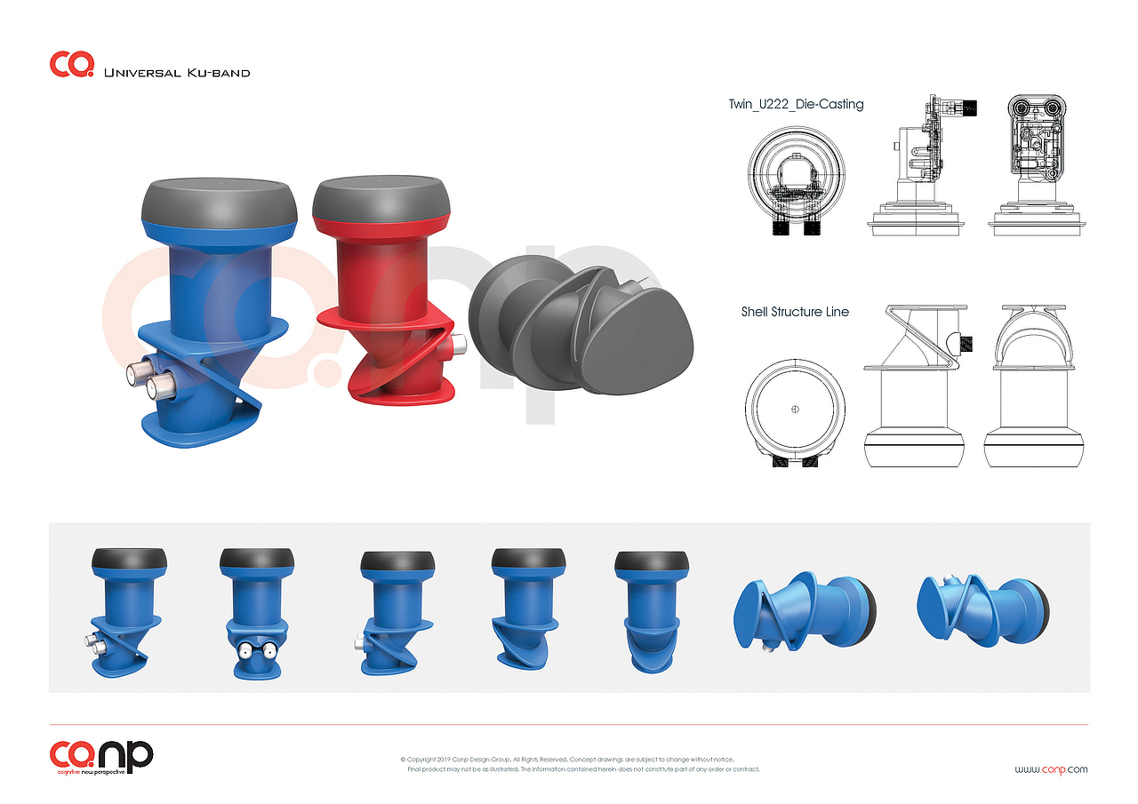 CoNP NPD Design / 新产品外观概念设计