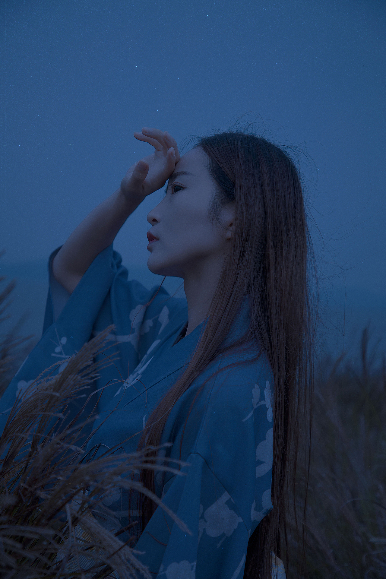 蓝色的梦-发生在蓝色的夜里（图ZMjI5NTIzNjg0） - 人像摄影 - 站酷设计师三维设小周原创素材 - 站酷ZCOOL