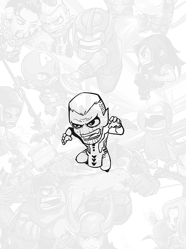 《复仇者联盟：无限战争》 系列三（图ZMTE0MjM5OTQ4） - 商业插画 - 站酷设计师GORGEOUS_高三欠原创素材 - 站酷ZCOOL