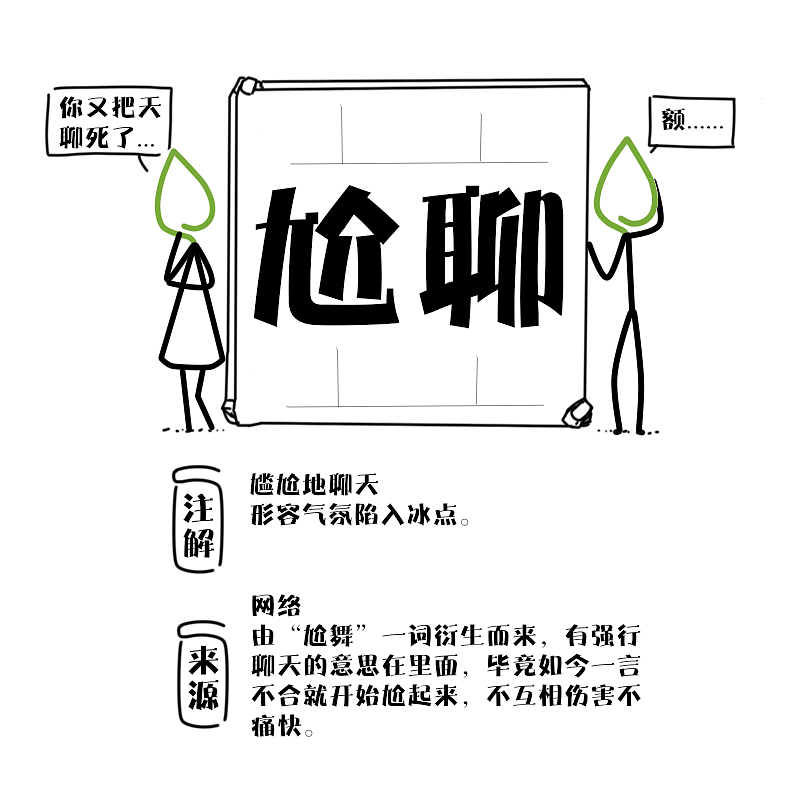 简易漫画-2017网络语（图ZOTkyMTM3OTI=） - 艺术插画 - 站酷设计师婕洛原创素材 - 站酷ZCOOL