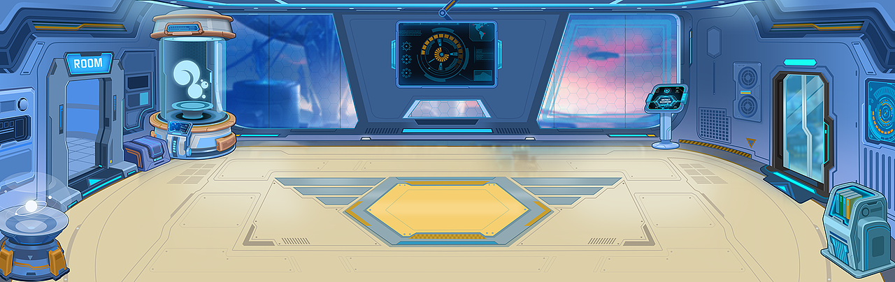 太空舱设计-一通忙活后,窗户堵上了|插画|游戏原画|康斯坦丁师傅_原创