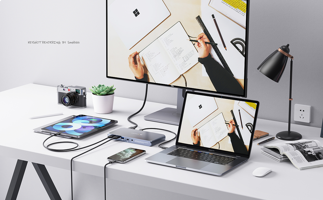 iDsonix扩展坞渲染节选