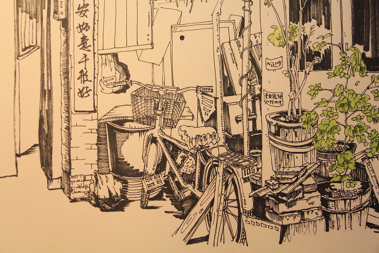 北京大栅栏小速写