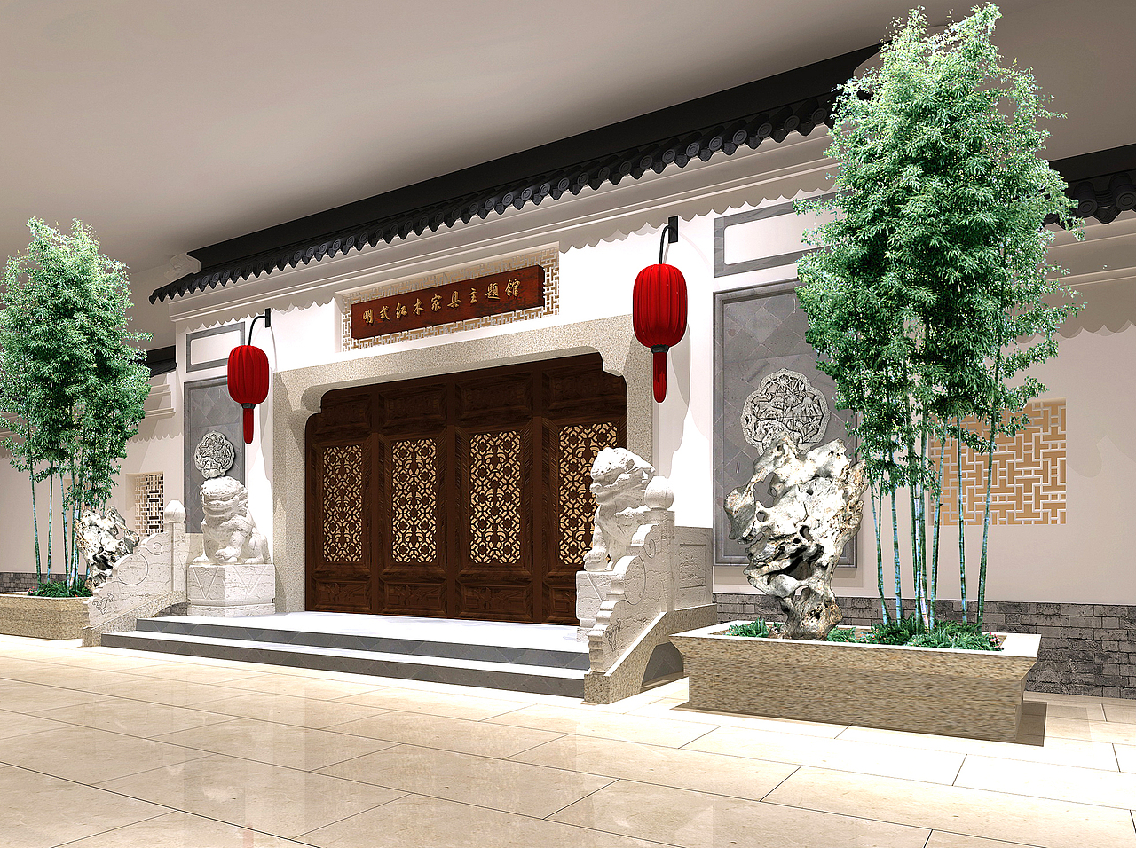 中国紫檀文化艺术的殿堂 东阳市紫檀博物馆（图ZMTI4NjA3OTI=） - 环境/建筑摄影 - 站酷设计师安乐先生原创素材 - 站酷ZCOOL