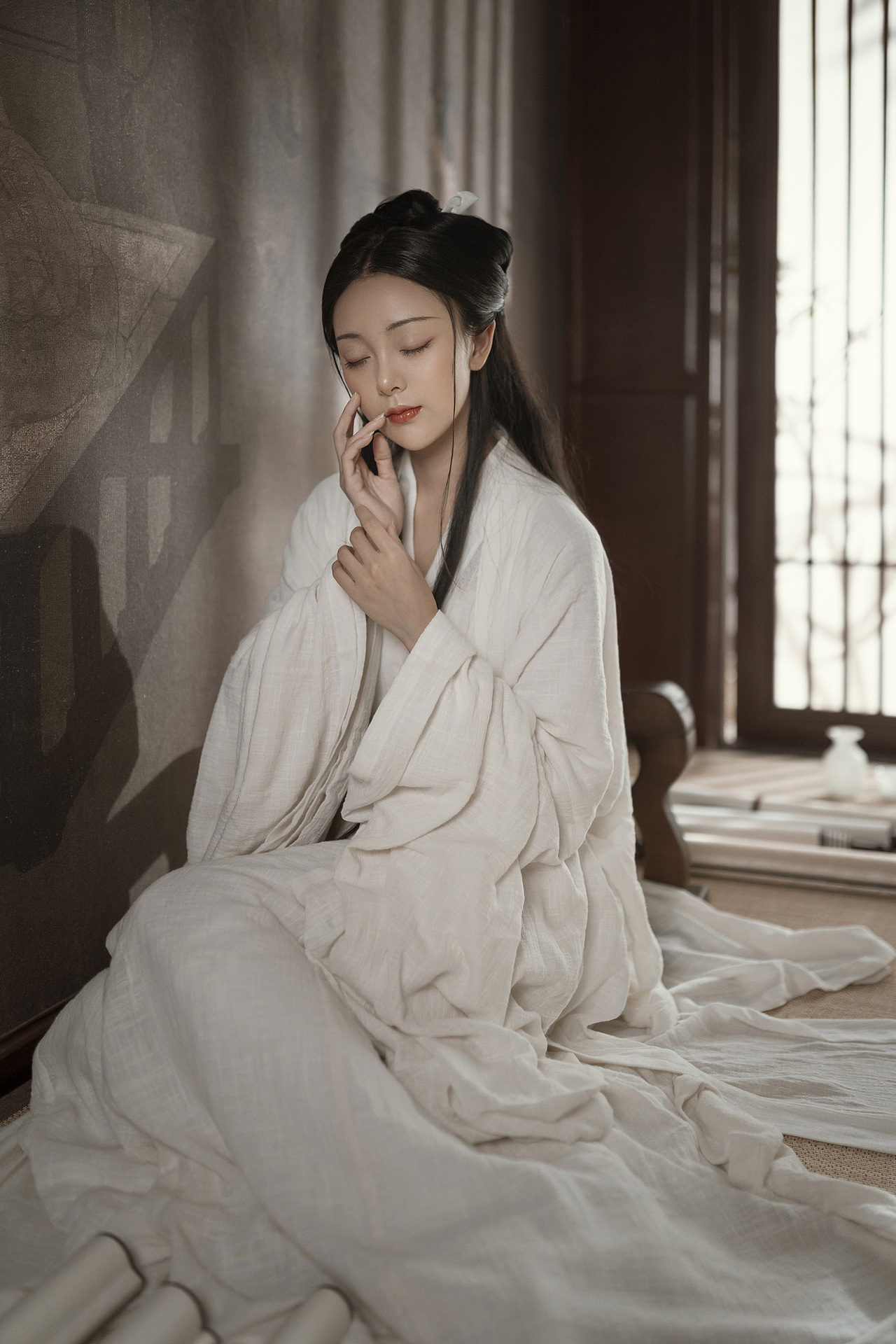 汉服摄影 | 君问归期未有期（图ZMjI1OTM5ODQ4） - 人像摄影 - 站酷设计师绘心_Aries原创素材 - 站酷ZCOOL