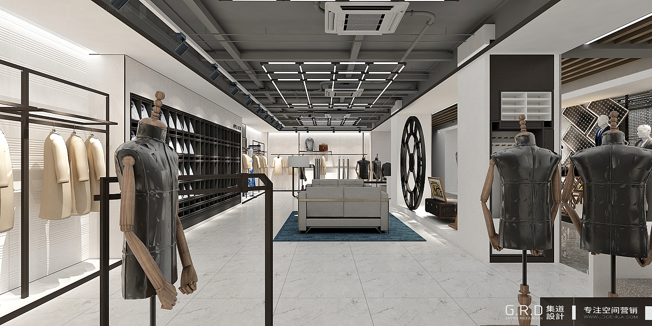 服装公司 板房展厅设计