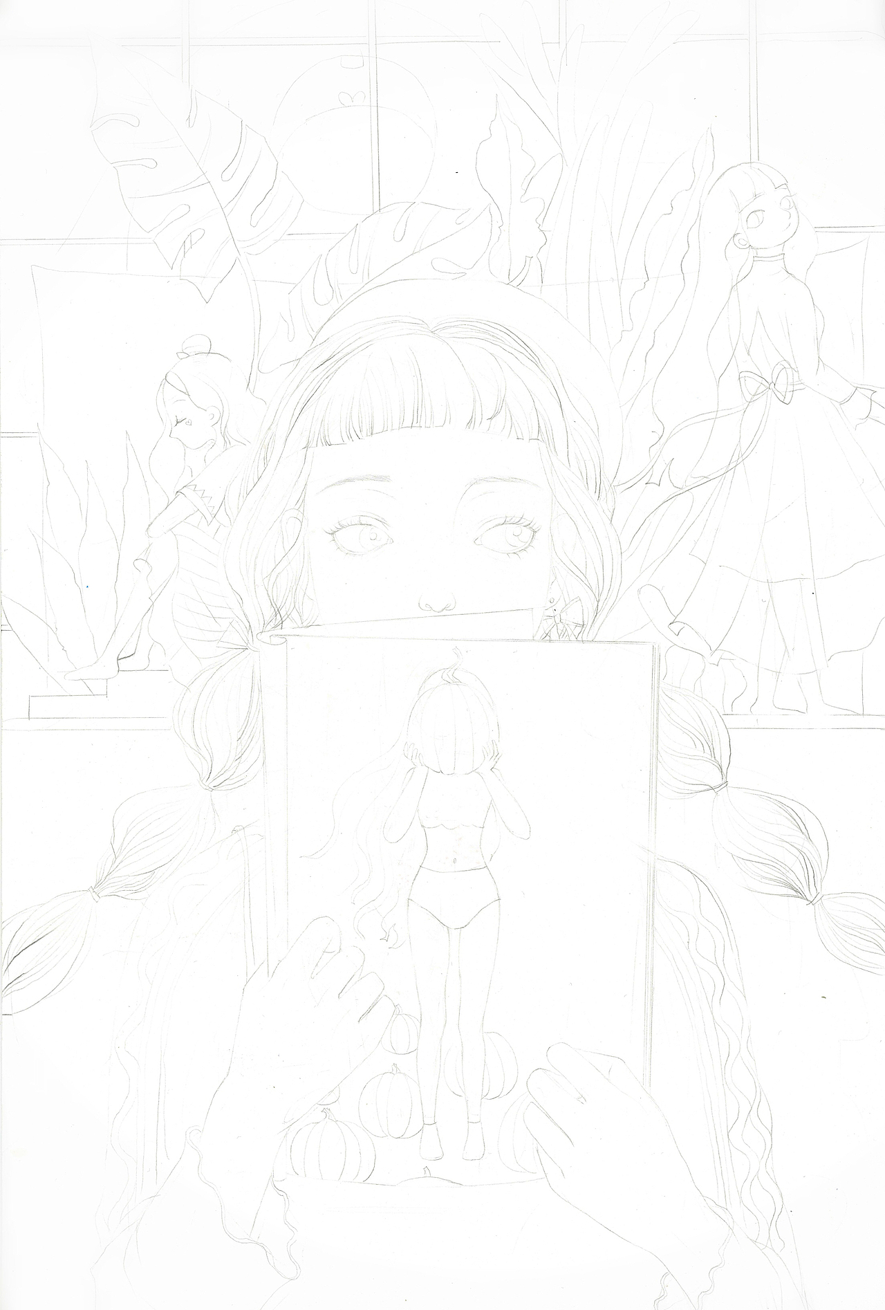 一个过程（2）（图ZOTU0ODEwNDA=） - 艺术插画 - 站酷设计师川禾原创素材 - 站酷ZCOOL