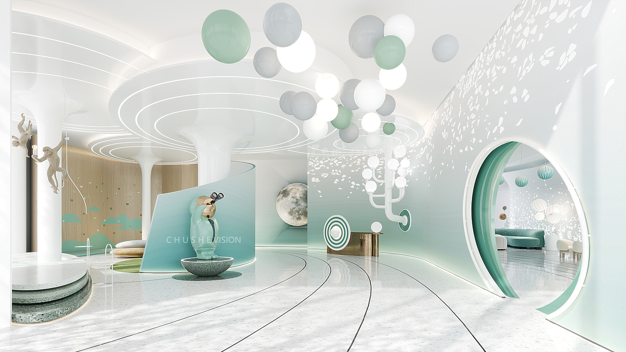 蓝色儿童乐园（图ZMjM1MTQ1ODQw） - 家装设计 - 站酷设计师初舍空间设计原创素材 - 站酷ZCOOL