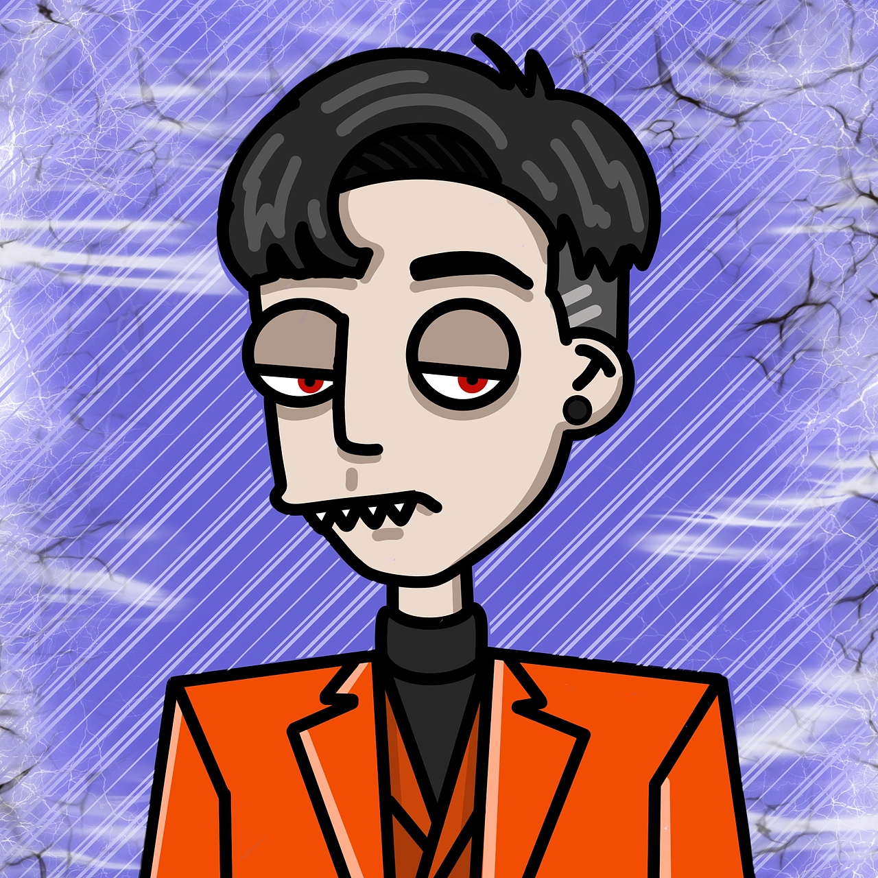 《红眼病百人斩斩斩》（图ZMjcxOTE1MTE2） - 艺术插画 - 站酷设计师毛毛毛毛密密麻麻原创素材 - 站酷ZCOOL