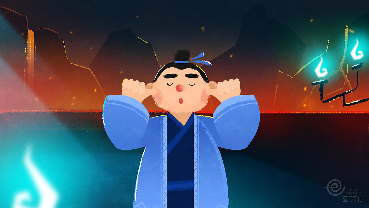 The Origin of Chinese Zodiac Pig 猪生肖的由来（图ZMTQzNzYzODgw） - 动画片 - 站酷设计师壹元文化原创素材 - 站酷ZCOOL