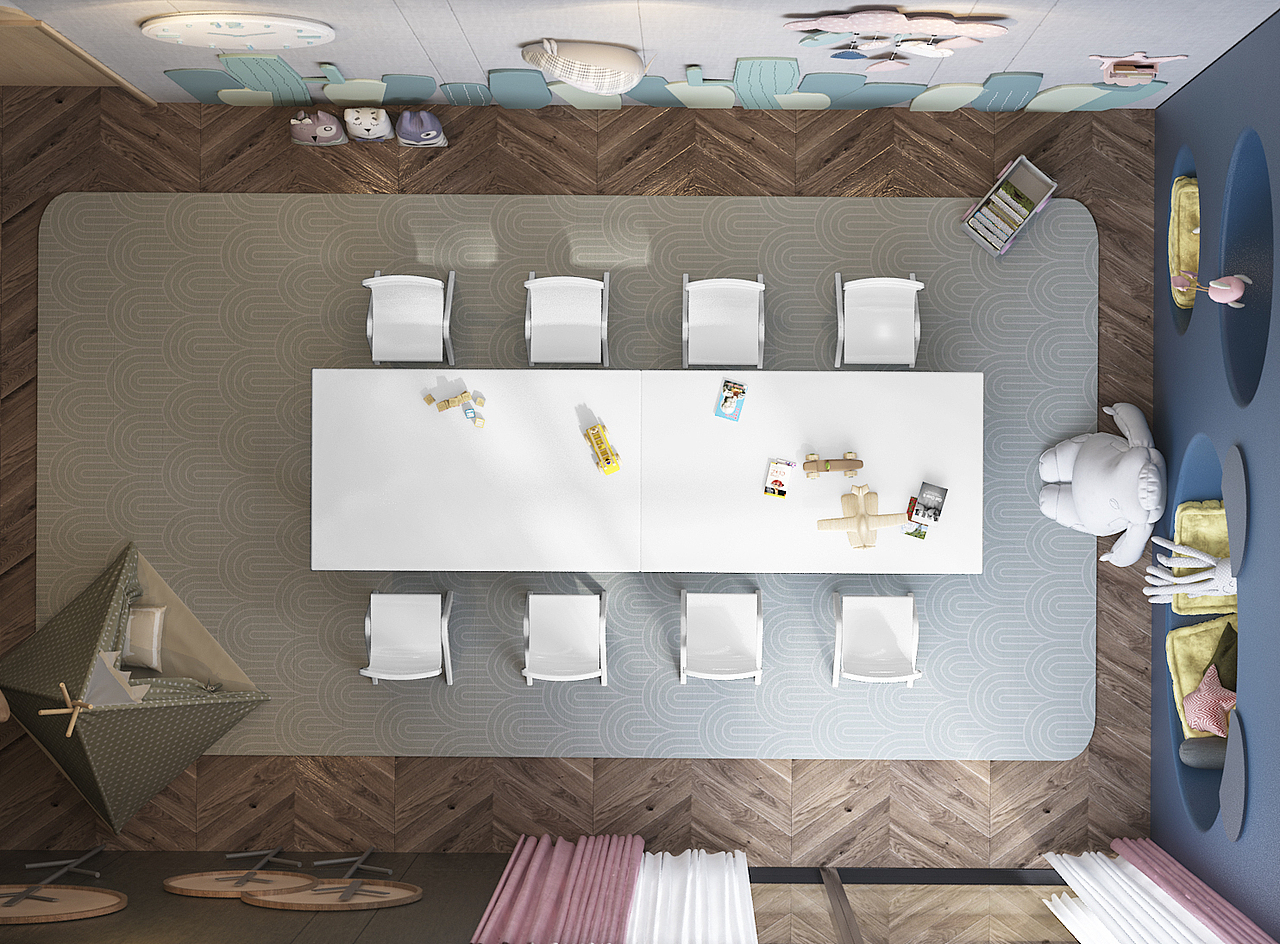 儿童主题餐厅（图ZMjQ3MjkwMjY0） - 酒店餐饮设计 - 站酷设计师小巷i原创素材 - 站酷ZCOOL