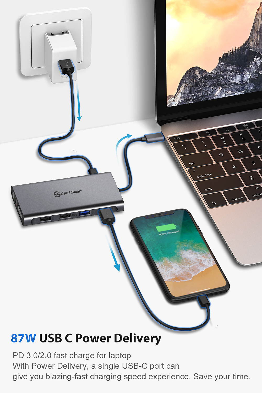 亚马逊 11口hub 建模 精修