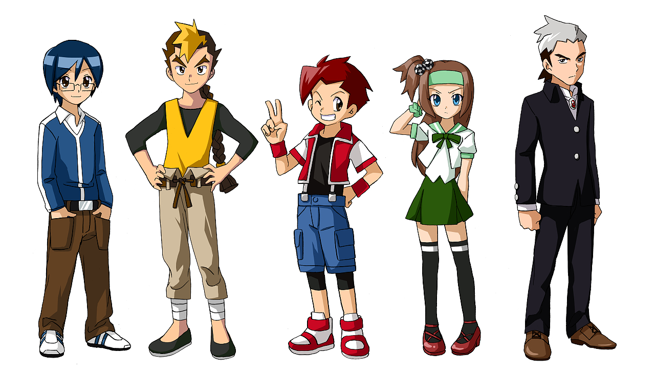 奇博少年人物设定