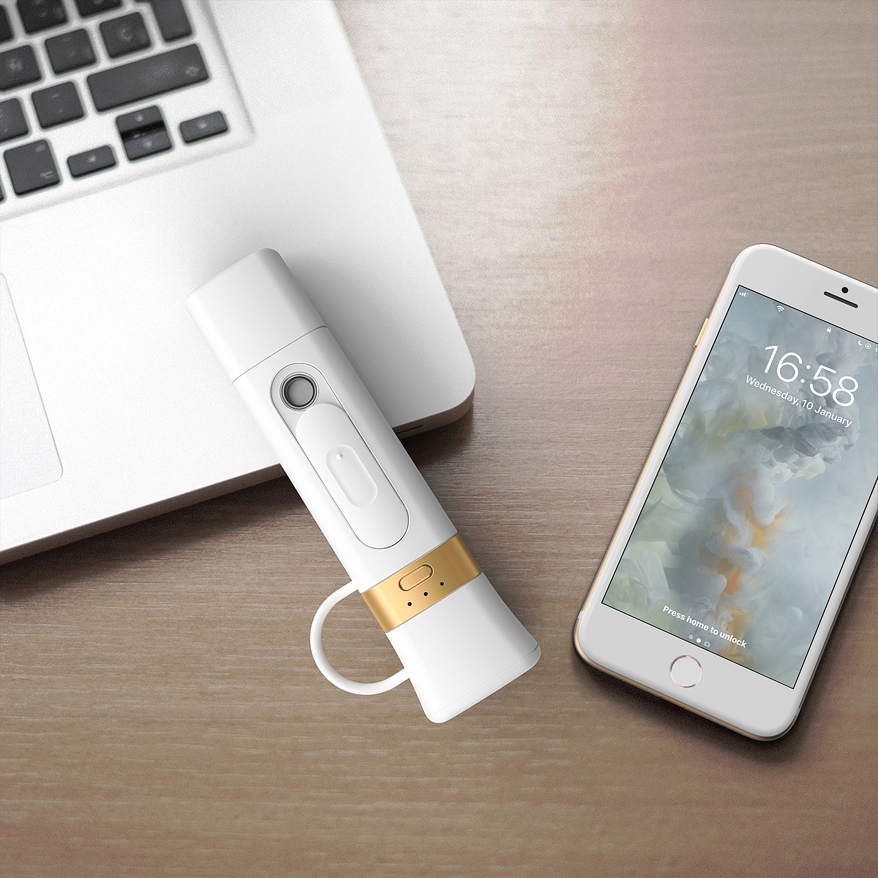 补水仪包装及渲染（图ZMTI4MjM5Mzc2） - 包装 - 站酷设计师岁月在唱歌原创素材 - 站酷ZCOOL