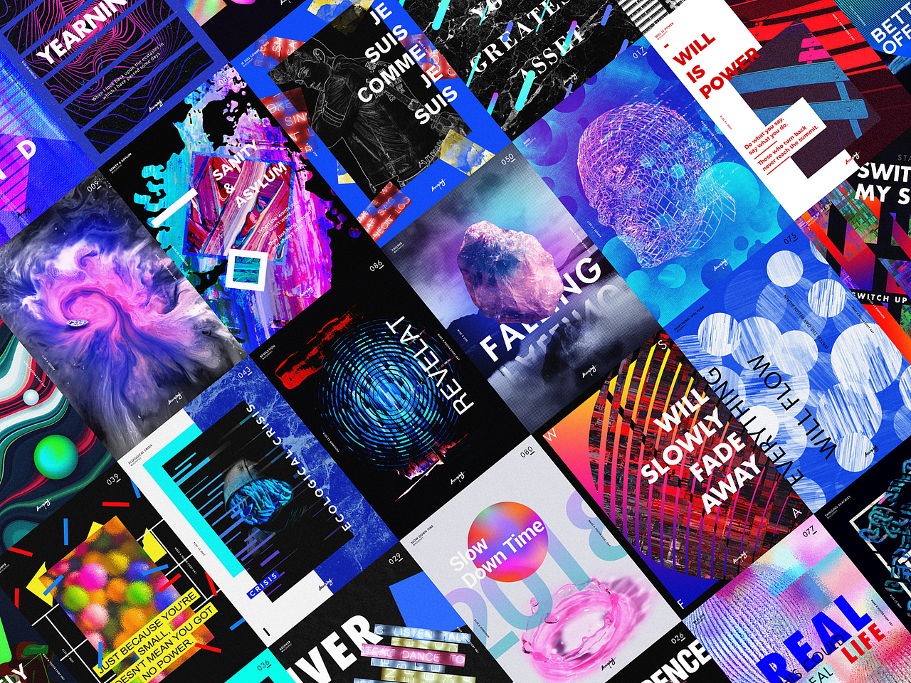 2018海报视觉实验合辑