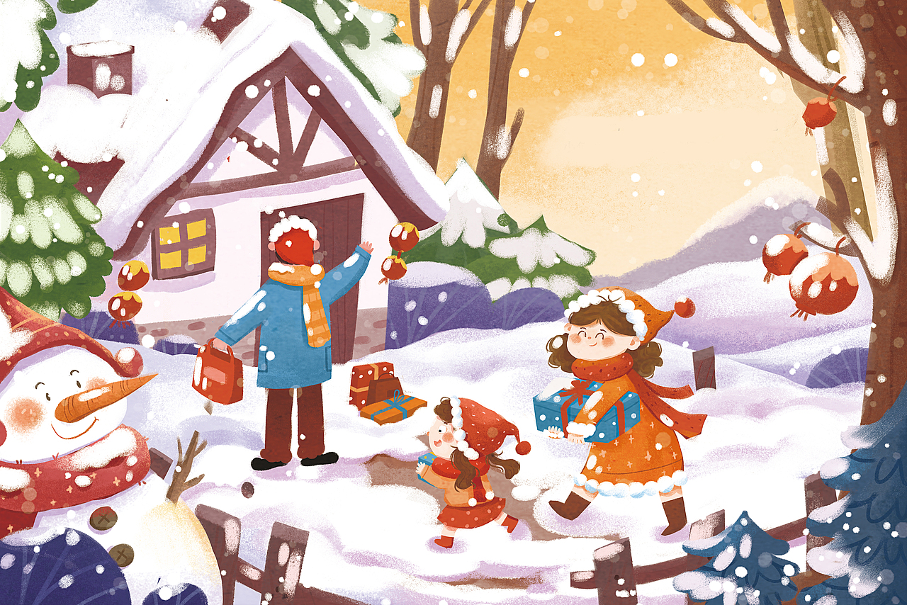 儿童插画场景（图ZMzM3NDYwNjE2） - 儿童插画 - 站酷设计师By夕子原创素材 - 站酷ZCOOL