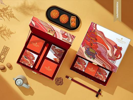 中秋月饼摄影 |  保利酒店集团 ✖ 中国中丝 #含对比图