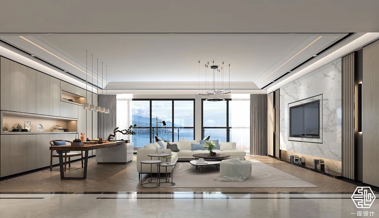 中式别墅设计丨湖岸