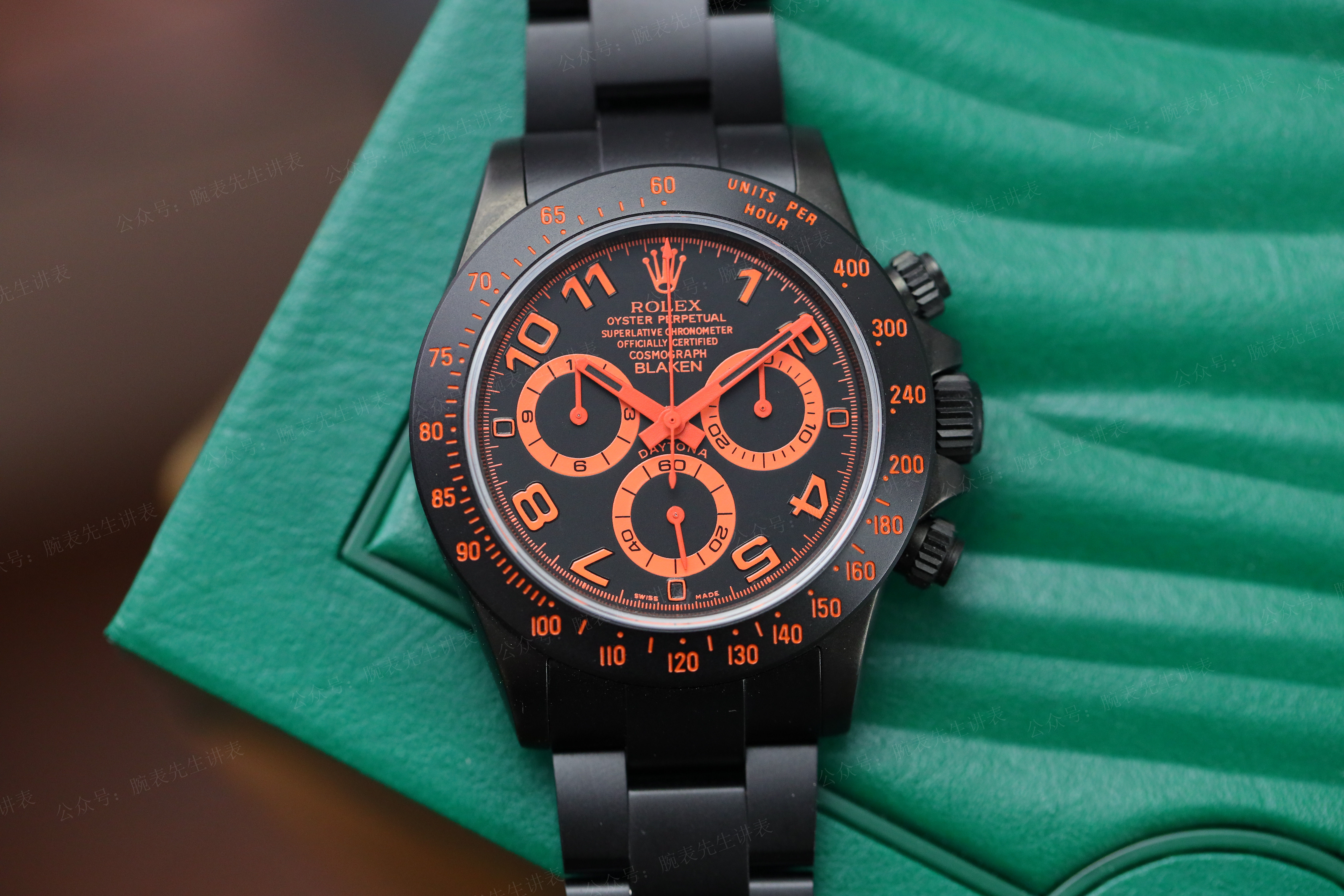 炫酷到爆炸的改装劳力士blaken劳力士迪通拿橙色gtr跑车限量款