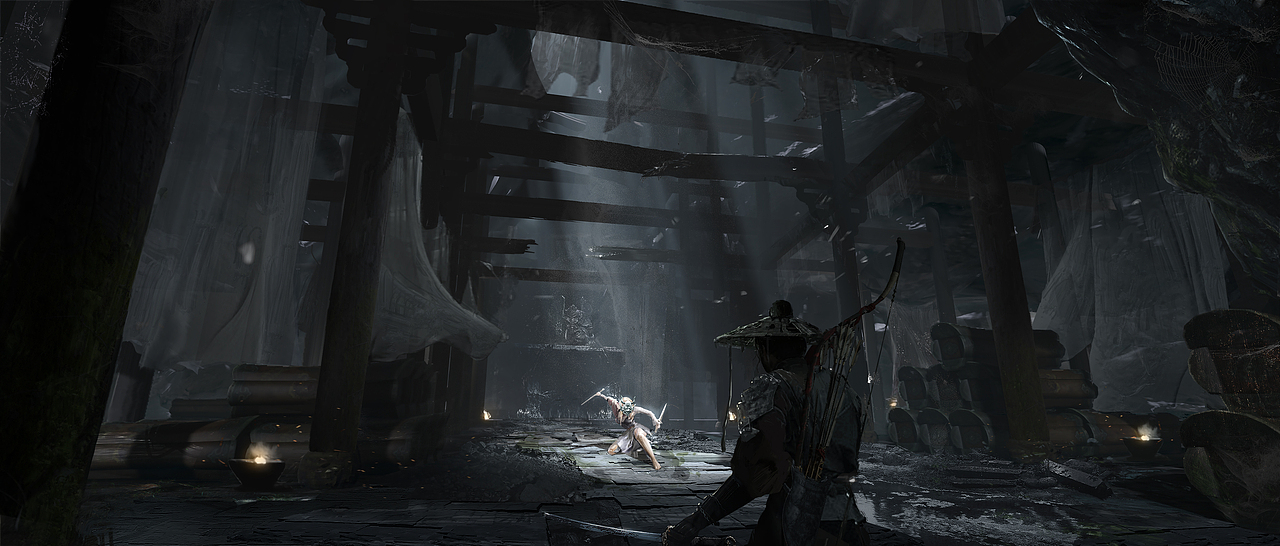 武侠乂-悬棺场景设计（图ZMzA2NjMwOTE2） - 概念设定 - 站酷设计师mtn1870原创素材 - 站酷ZCOOL