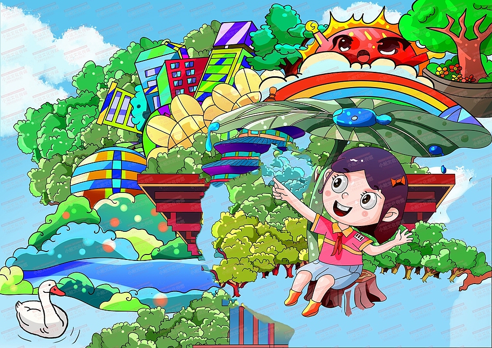 电脑作品 学生绘画 电脑绘画作品 中小学电脑绘画作品