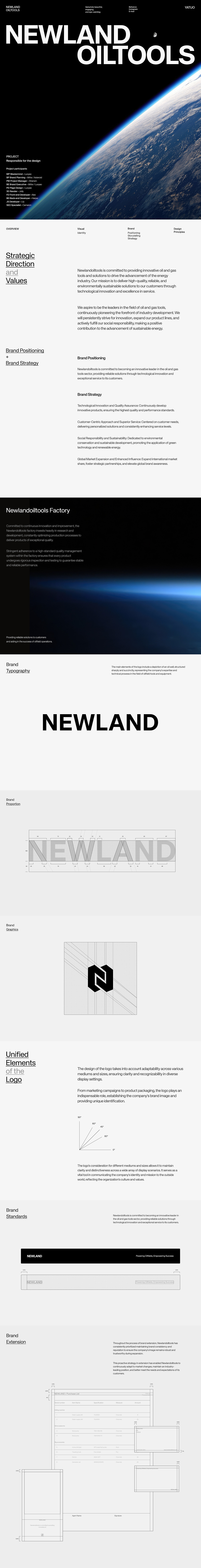 集团官网｜Newlandoiltools 石油工具集团 独立站（图ZMzU5NDQzMzU2） - 企业官网 - 站酷设计师亚拓原创素材 - 站酷ZCOOL