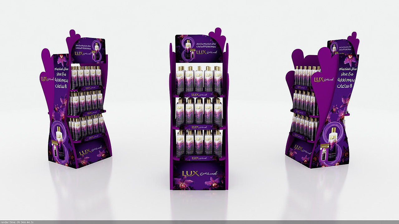 力士沐浴露推头设计效果图