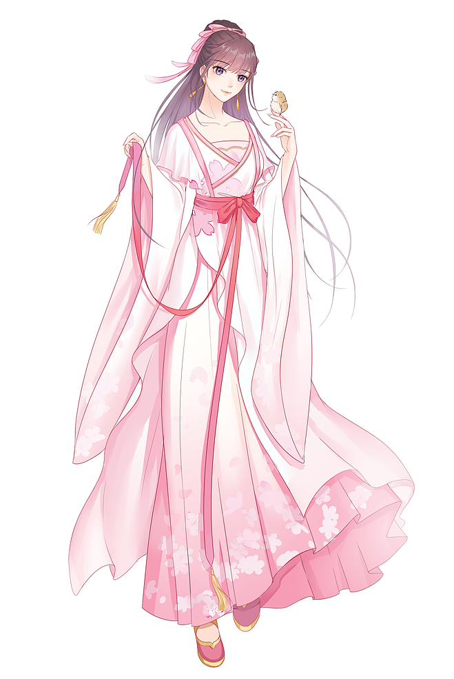 分享收藏女子古装(已商用)ipad日绘365天挑战d326/365(0201-0318)2022