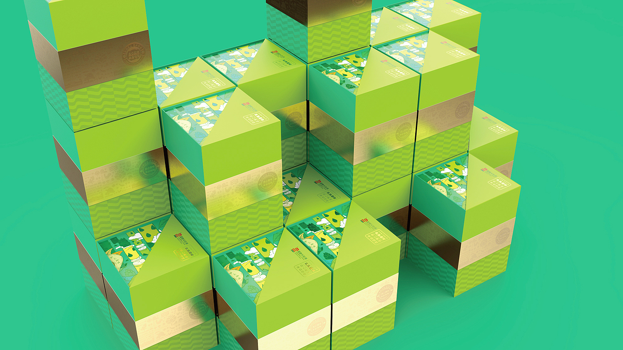 恒晖大农业 芦笋饼干 芦笋月饼 包装