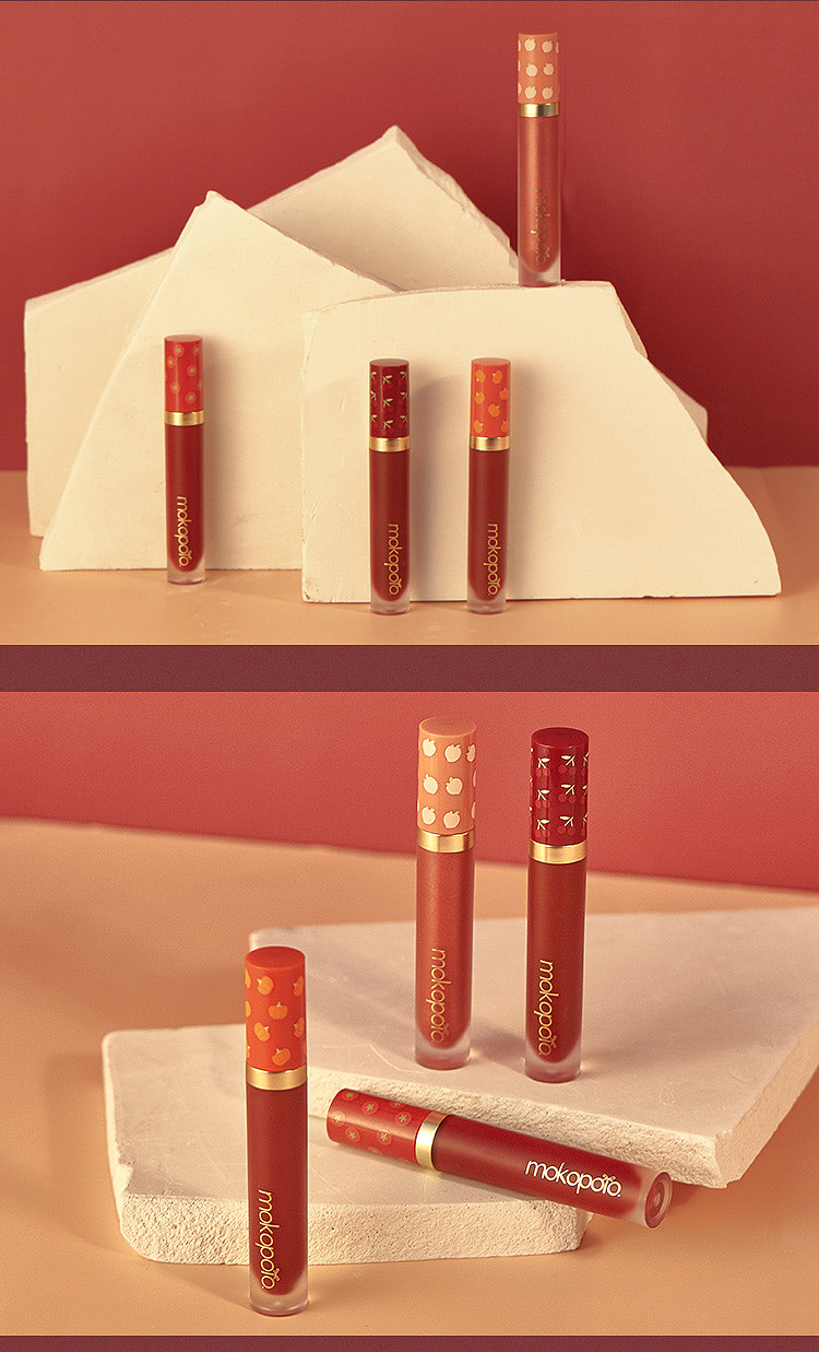 mokopoio唇釉包装设计彩妆