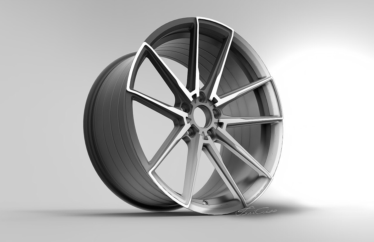 2018-輪轂設計及我自己喜歡的輪轂彩現（图ZMTE3ODQ4NzQ0） - 交通工具 - 站酷设计师Tsaiciao原创素材 - 站酷ZCOOL