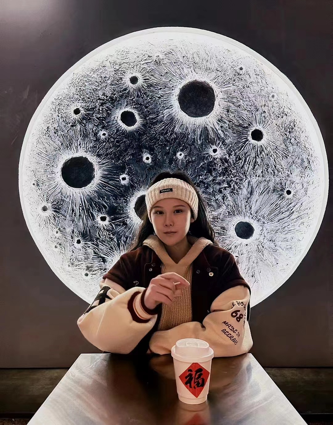 浮雕月球（圖ZMzMwNTgyODUy） - 繪畫 - 站酷設(shè)計(jì)師深圳禾璽藝術(shù)原創(chuàng)素材 - 站酷ZCOOL