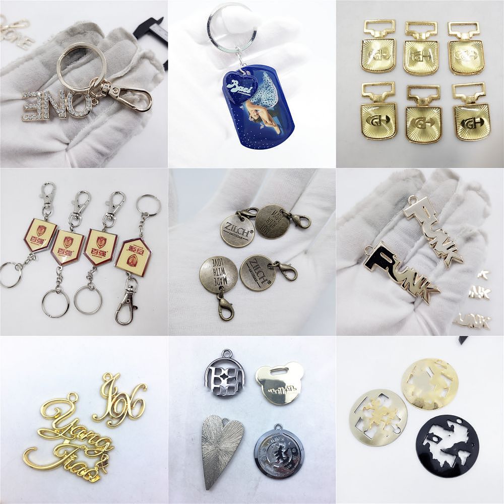 私人挂饰one钥匙扣吊牌服饰logo拉片裤腰装饰件圆牌