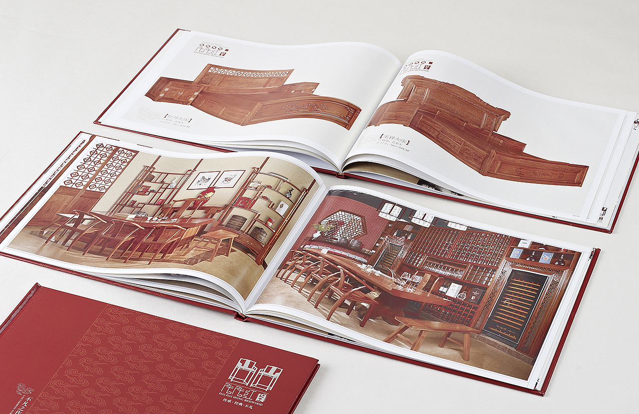 红木家具画册设计与印刷（图ZMjI2MzAwMDg=） - 书籍/画册 - 站酷设计师AAllen原创素材 - 站酷ZCOOL