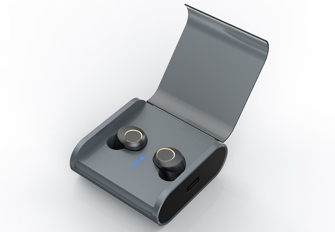 TWS无线蓝牙耳机（图ZMTI5NDE0MjE2） - 电子产品 - 站酷设计师乐念创意原创素材 - 站酷ZCOOL