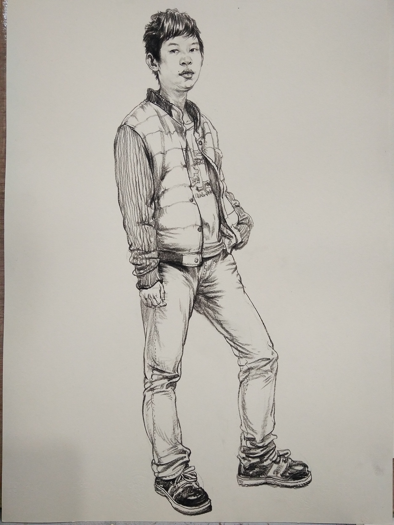 考前人物速写（图ZNjQzMTQ2NDQ=） - 绘画 - 站酷设计师人生一支笔原创素材 - 站酷ZCOOL