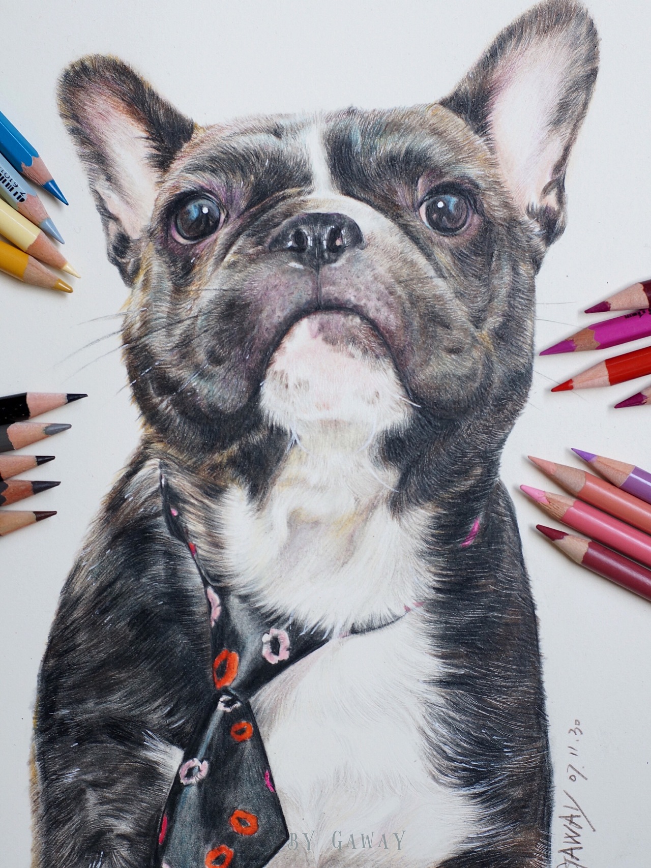 铅笔手绘 一只可爱的小狗狗|插画|插画习作|JesseUI - 原创作品 - 站酷 (ZCOOL)