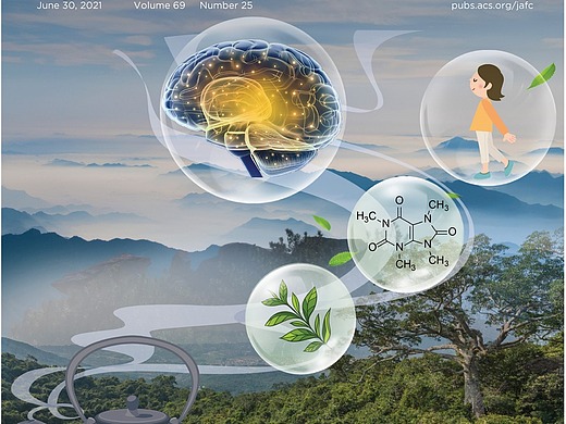 sci杂志封面配图设计中科幻彩科研绘图医学插画动画