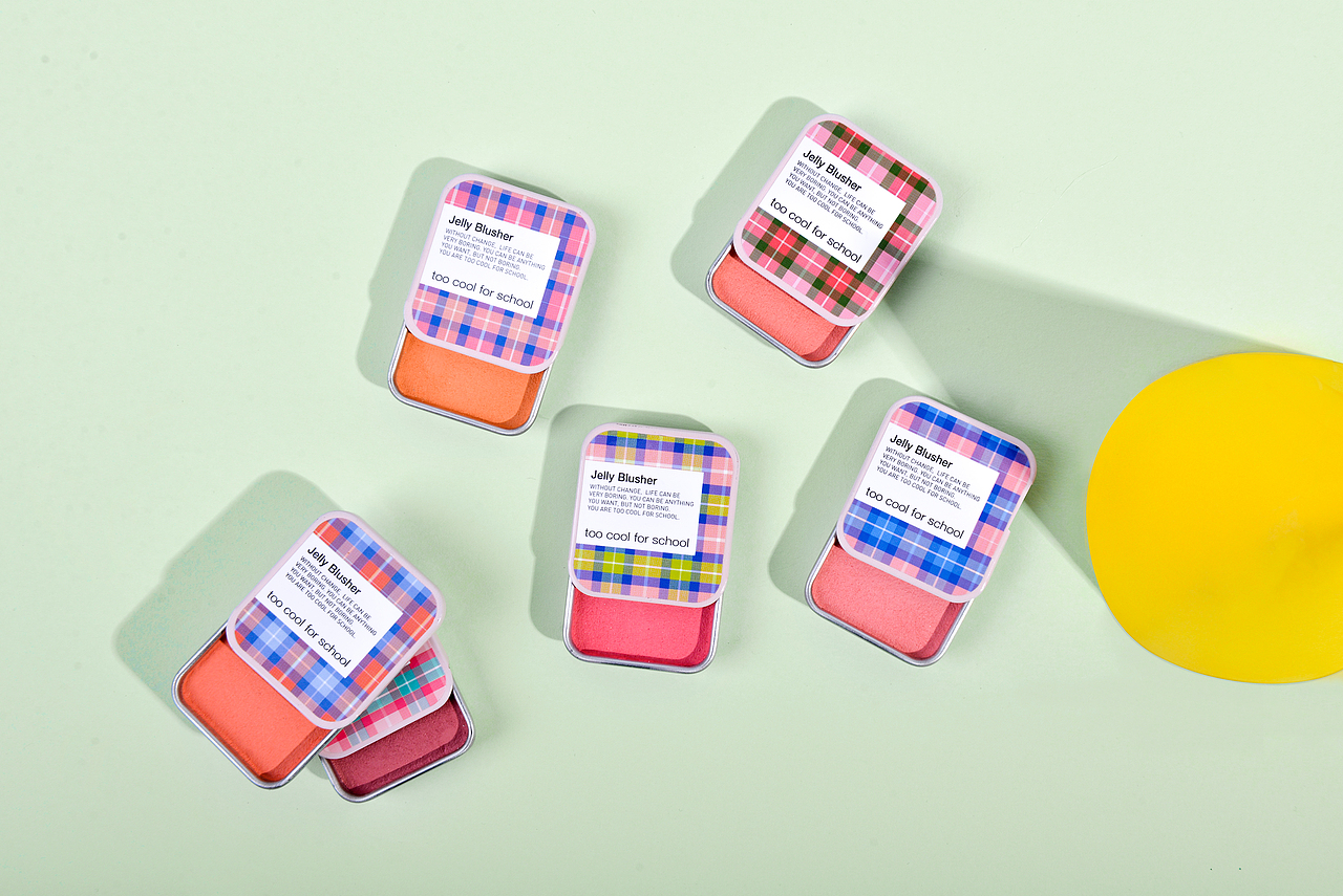 果冻一样的腮红