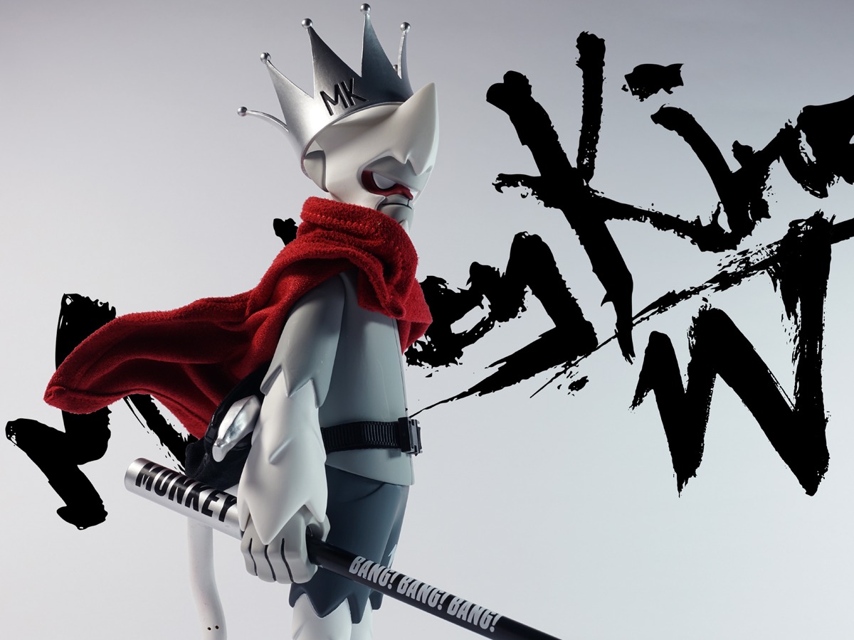 Monkey king W 8&quot;- 水墨配色