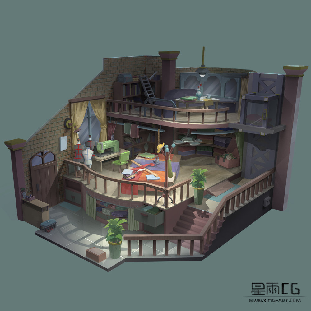 游戏房子平面设计图图片