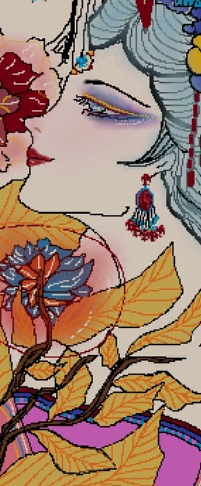 美人蛇语（图ZMzE5OTQ5Mjgw） - 艺术插画 - 站酷设计师青御原创素材 - 站酷ZCOOL