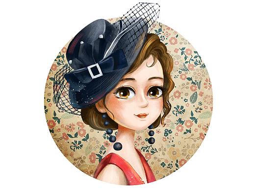 人物插画(个人主页-ZMzk2NDc1MzY=) - 商业插画 - 站酷设计师咕噜辛原创素材 - 站酷ZCOOL