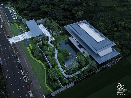 成都彭州弘阳营销中心景观实景
